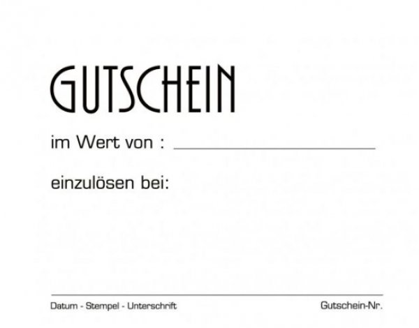 Geschenkgutscheine 11x15,5 cm Hofladen
